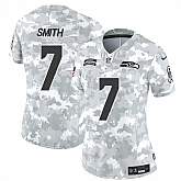 Women's Seattle Seahawks #7 Geno Smith 2024 F.U.S.E Arctic Camo Salute To Service Limited Stitched Jersey Dzhi,baseball caps,new era cap wholesale,wholesale hats